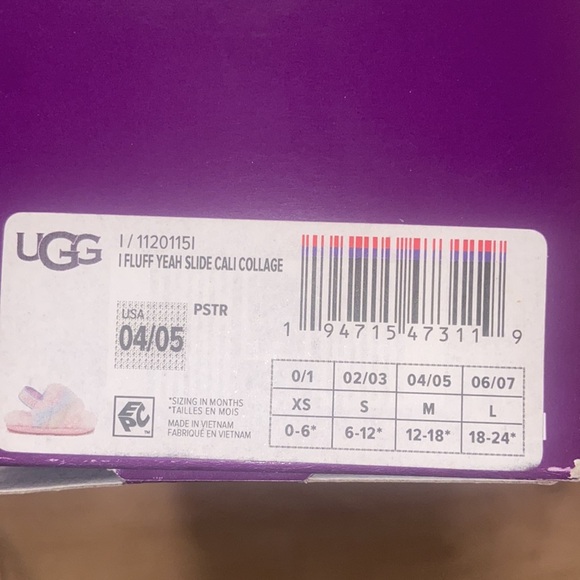 UGG Baby Fluff Yeah Slide Cali Collage - Picture 4 of 4